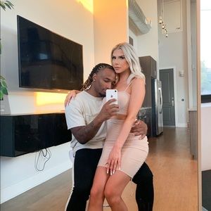 FashionNova Nude Dress